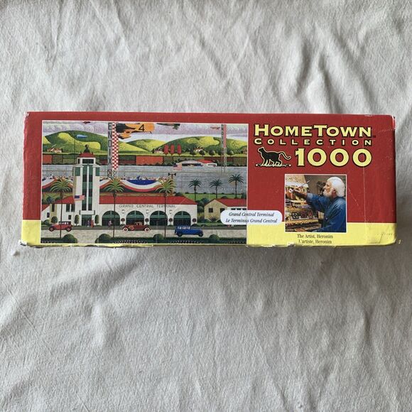 NEW - HOMETOWN COLLECTION PUZZLE GRAND CENTRAL TERMINAL 1000 PIECE NEW SEALED - Picture 3 of 3